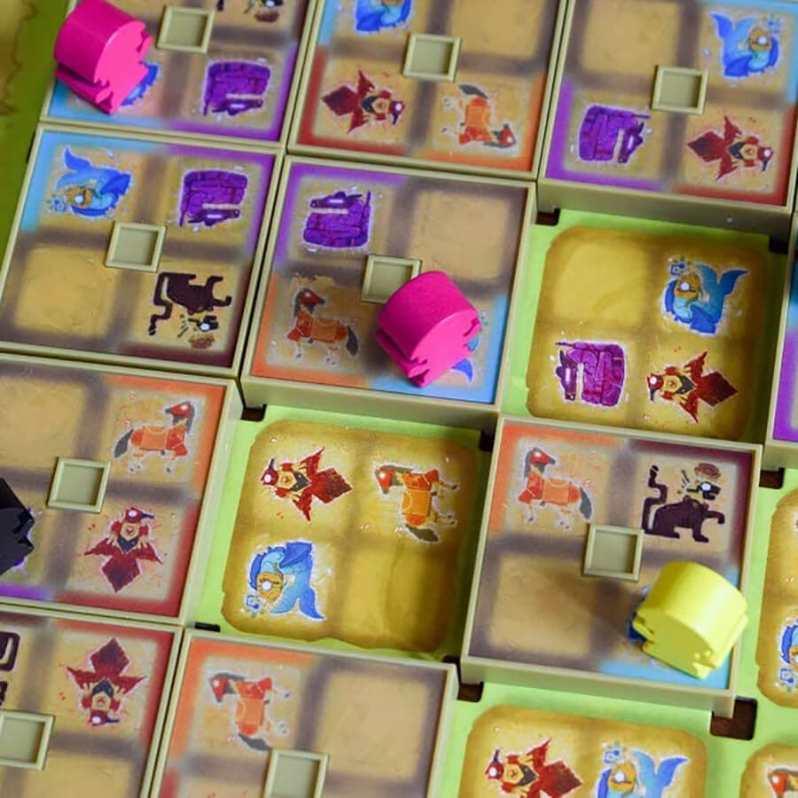 Uxmal Board Game - Steam Rocket