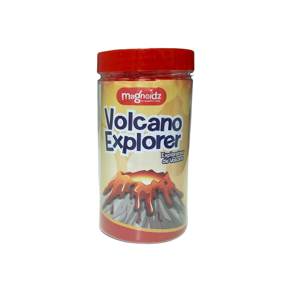 Volcano Explorer Science Fun Tube - Magnoidz