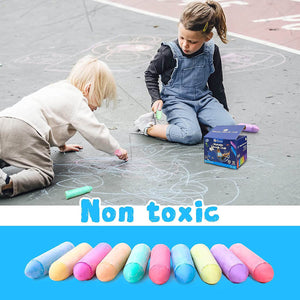 Washable Pavement Chalks - Jar Melo