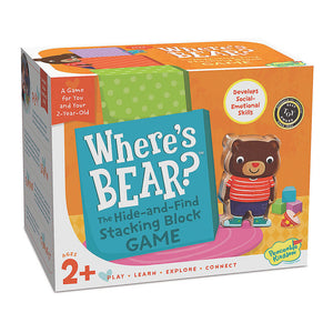 Where's Bear: The Hide & Find Stacking Game - Peaceable Kingdom