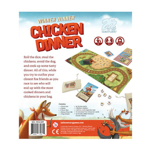 Winner Winner Chicken Dinner Board Game - 25th Century Games