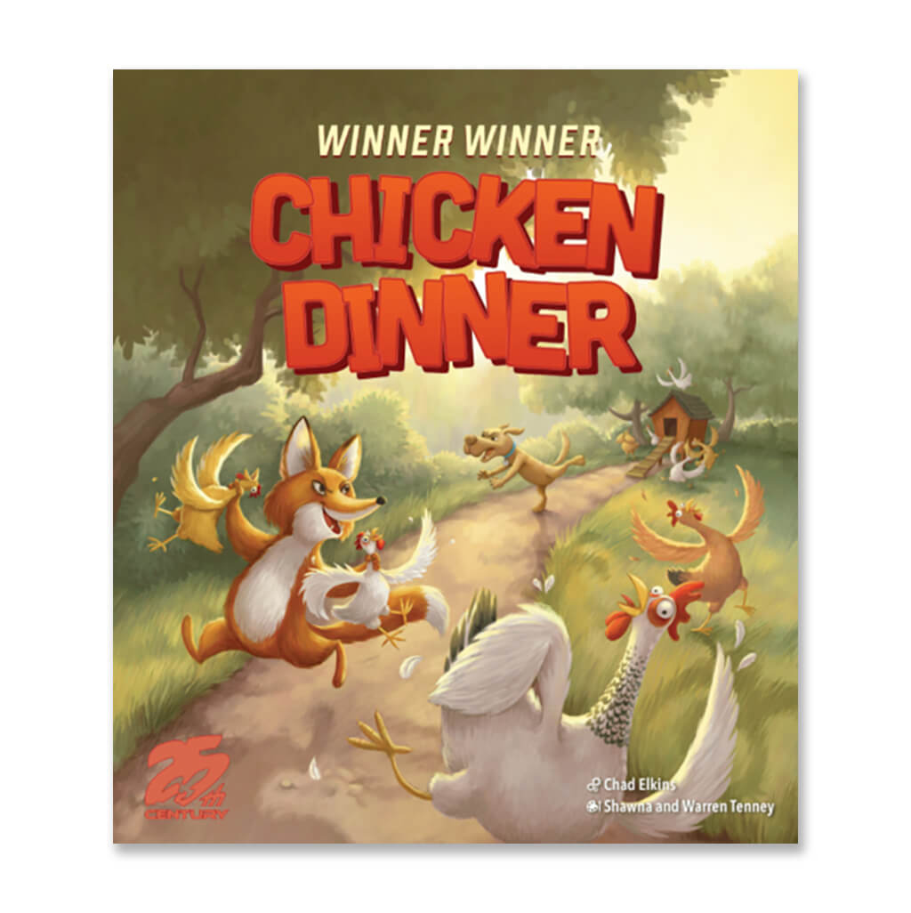 Winner Winner Chicken Dinner Board Game - 25th Century Games