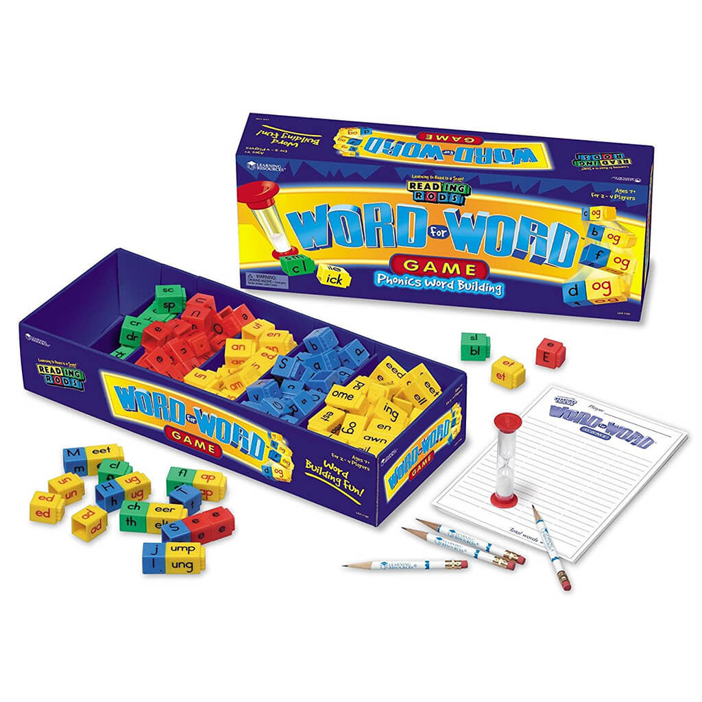 Word for Word Phonics Game - Steam Rocket