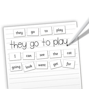 Magnetic First Words for Reception Year - Fiesta Crafts