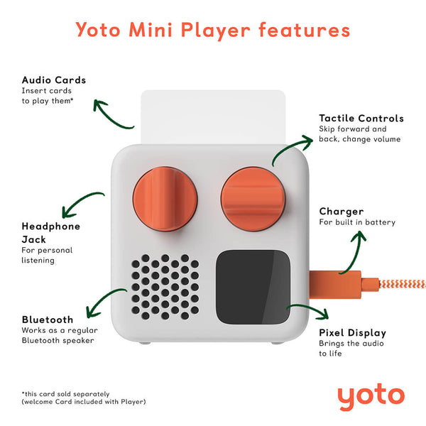 Yoto Mini Yoto Steam Rocket