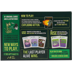 Zombie Kittens Card Game - Exploding Kittens